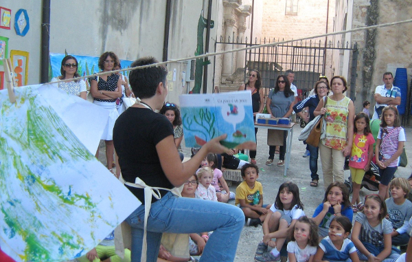 labo capriole cosmiche nei libri di leo lionni_Festival lectorinfabula 2015